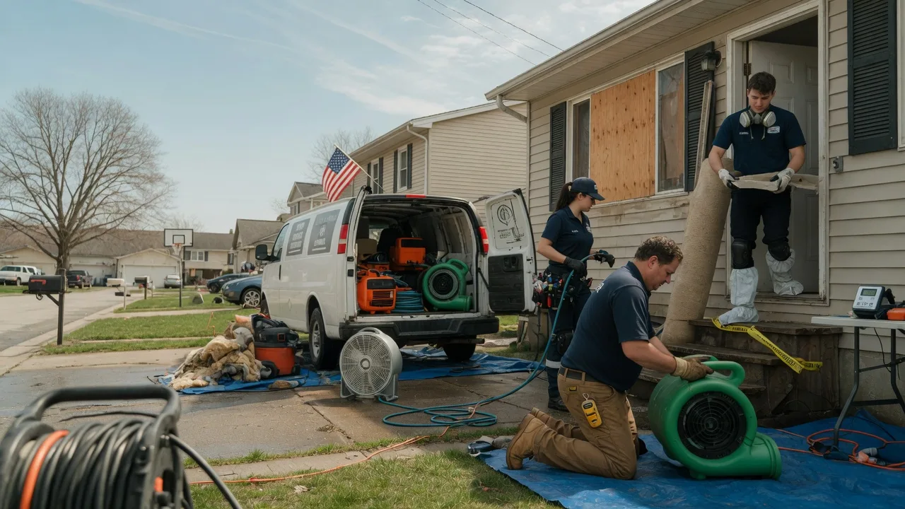 Water Damage Restoration in Wall, TX near me